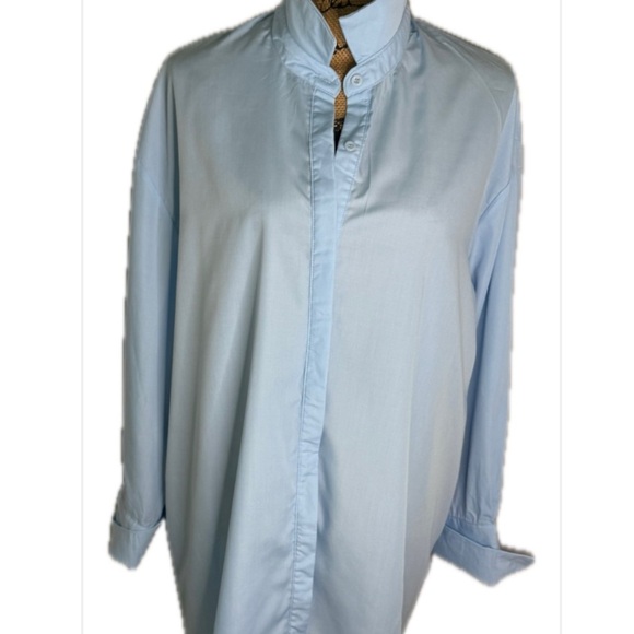 PrettyLittleThing Light Blue Long Sleeve Dress - Picture 2 of 10